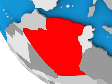 Cezayir siyasi dünya üzerinde