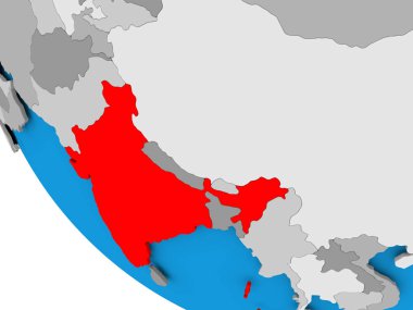 Hindistan siyasi dünya üzerinde