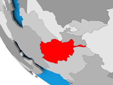 Afganistan siyasi dünya üzerinde