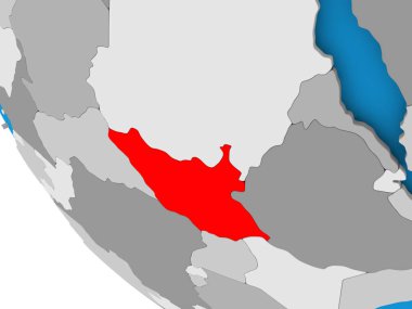 Güney Sudan siyasi dünya üzerinde