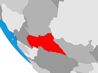 Orta Afrika siyasi dünya üzerinde