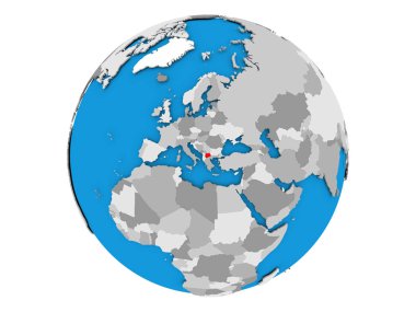 Makedonya izole küre üzerinde