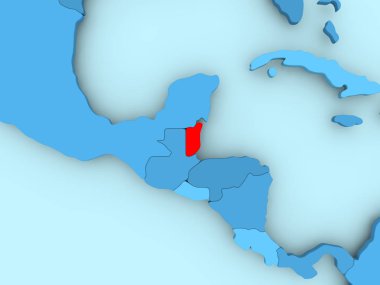 belize Haritası