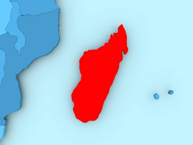 Madagaskar Haritası