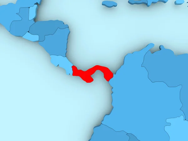 Map of Panama — Stock Photo, Image
