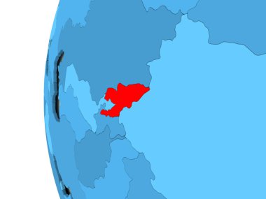 Kırgızistan Haritası