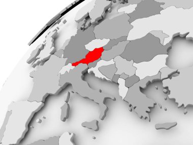 Avusturya gri siyasi dünya üzerinde