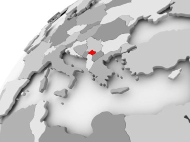 Kosova gri siyasi dünya üzerinde