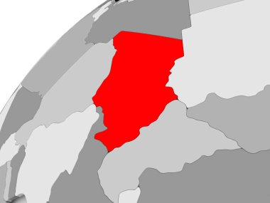 Chad gri siyasi dünya üzerinde