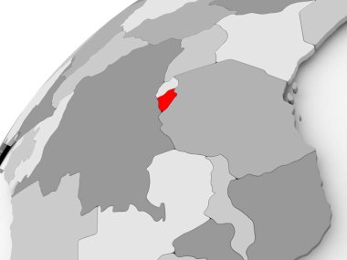 Burundi gri siyasi dünya üzerinde