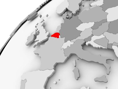 Belçika gri siyasi dünya üzerinde