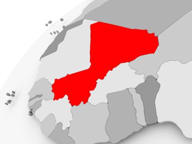 Mali gri siyasi dünya üzerinde