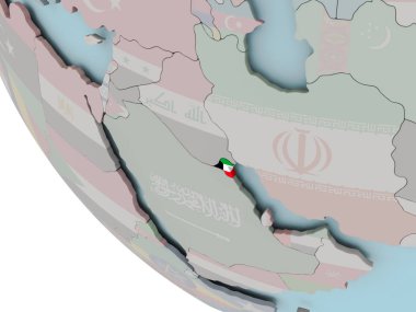 Kuveyt bayrağı çizim ile