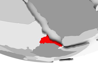 Eritre haritada gri siyasi dünya