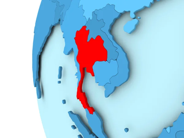 Χάρτης της Ταϊλάνδης — Φωτογραφία Αρχείου