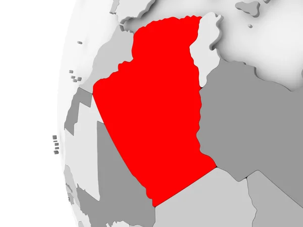 회색 세계에 알제리아 — 스톡 사진
