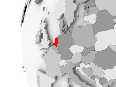 Hollanda gri dünya üzerinde