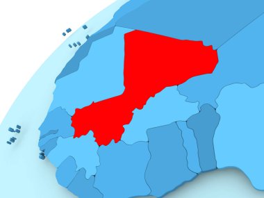 Mavi dünya üzerinde mali