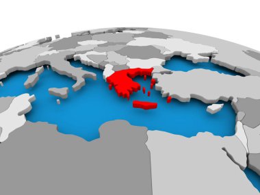 Yunanistan siyasi dünya üzerinde