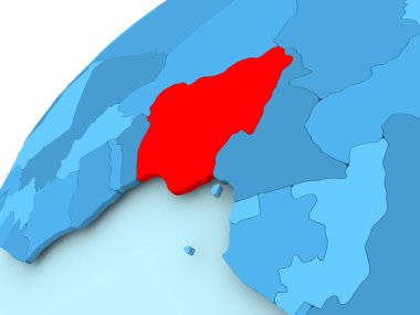 Nijerya mavi dünya üzerinde