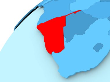 Namibya mavi dünya üzerinde
