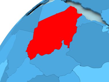 Sudan mavi dünya üzerinde
