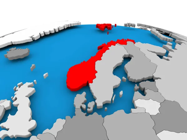 Noruega no mundo político — Fotografia de Stock