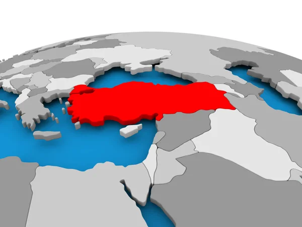 터키 정치 세계에 — 스톡 사진