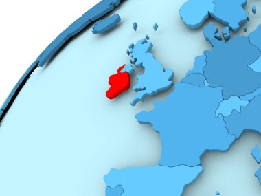 İrlanda'da mavi Küre