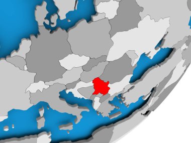 Sırbistan Haritası