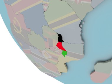 Malavi bayrak çizim ile