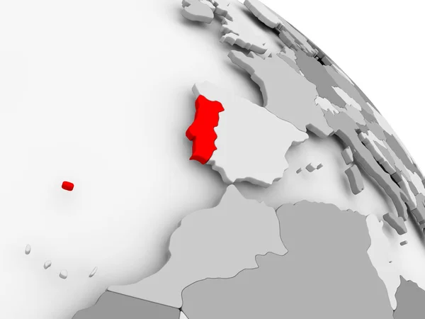 Kaart van Portugal — Stockfoto