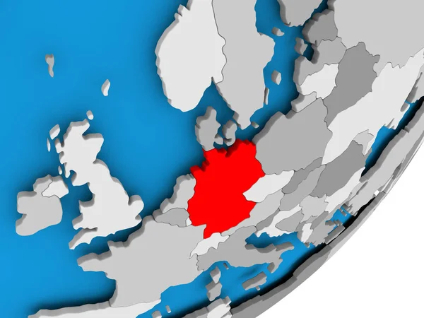 Mapa online de Alemania — Foto de Stock