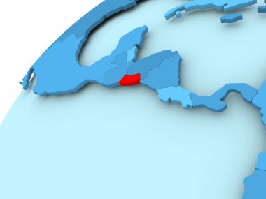 El Salvador mavi dünya üzerinde
