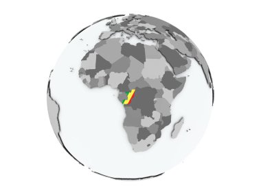 Kongo izole küre üzerinde