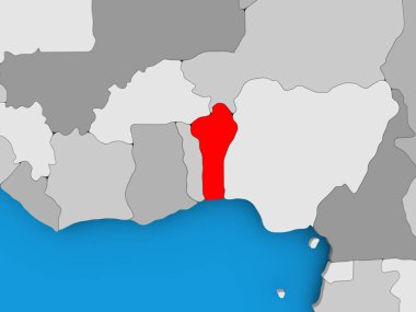 benin Haritası