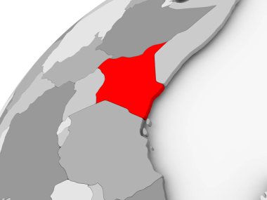 Kenya gri siyasi dünya üzerinde