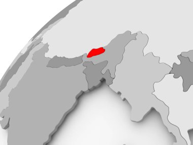 Bhutan gri siyasi dünya üzerinde