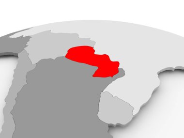 Paraguay gri Küre