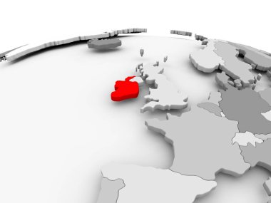 İrlanda'da gri Küre