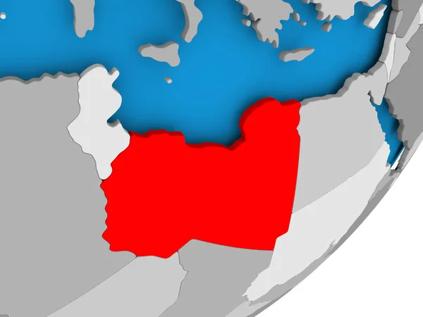 Map of Libya — Stock Photo, Image