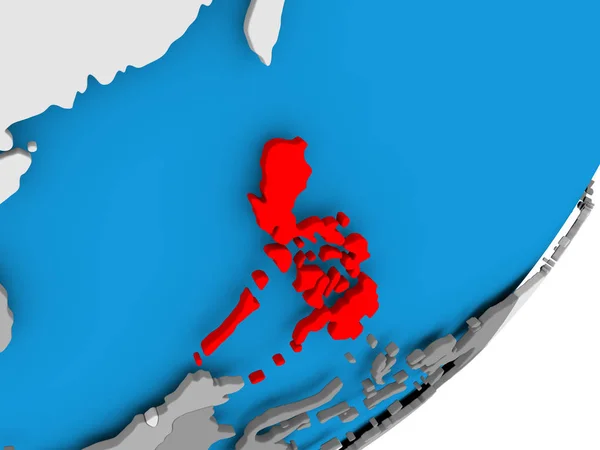 Map of Philippines — Stock Photo, Image