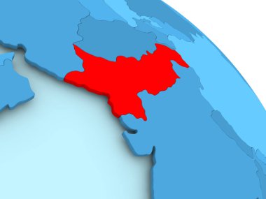 Pakistan mavi dünya üzerinde