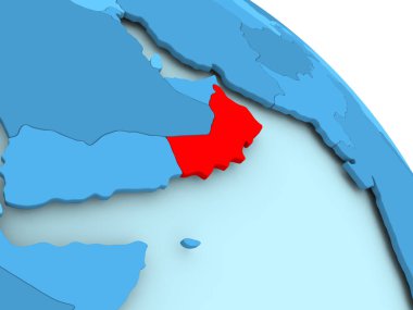 Umman mavi dünya üzerinde