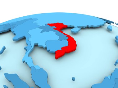 Vietnam mavi siyasi dünya üzerinde