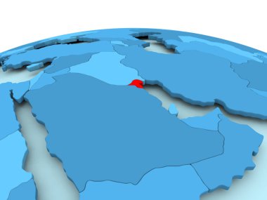 Kuveyt mavi siyasi dünya üzerinde