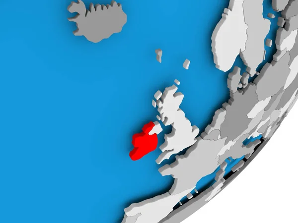 Mapa da Irlanda — Fotografia de Stock