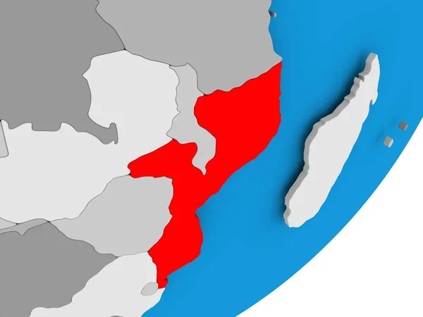 Map of Mozambique — Stock Photo, Image