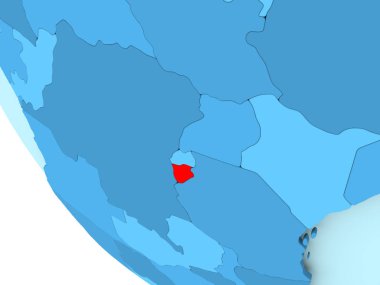 Burundi mavi siyasi dünya üzerinde