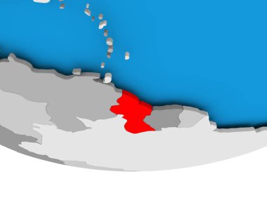 Dünya üzerinde Guyana